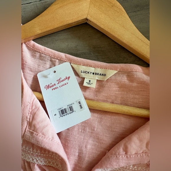 NWT Lucky Brand Boho Top - Picture 3 of 4